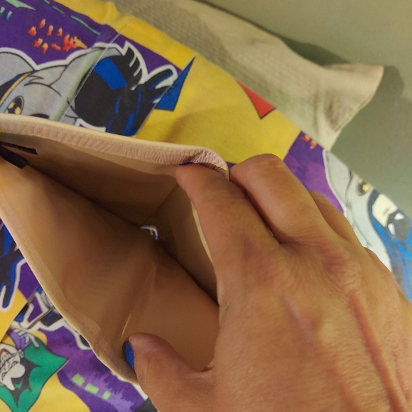 LIZ🔺️CLAIBORNE Vintage RARE 1984 P!NK Crossbody Shoulder-bag w/ L🔺️C Wallet - Picture 13 of 16